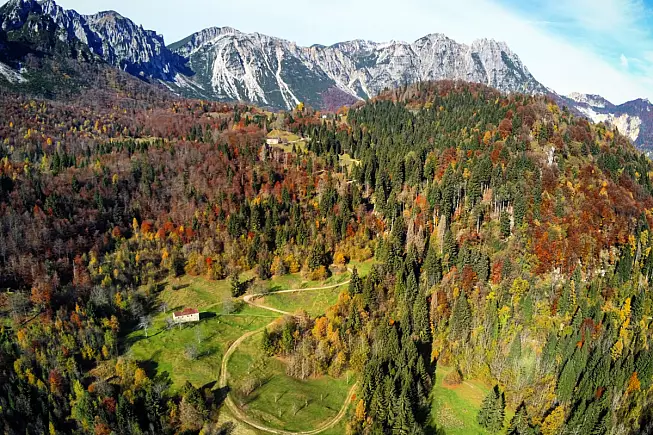 Recoaro Terme, Dolomiti, Veneto. Shutterstock_1845972322