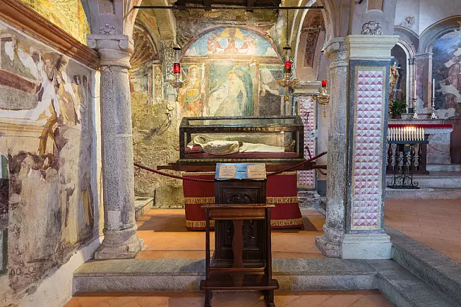 Salma Beato Alberto Besozzi, Eremo Santa Caterina del Sasso