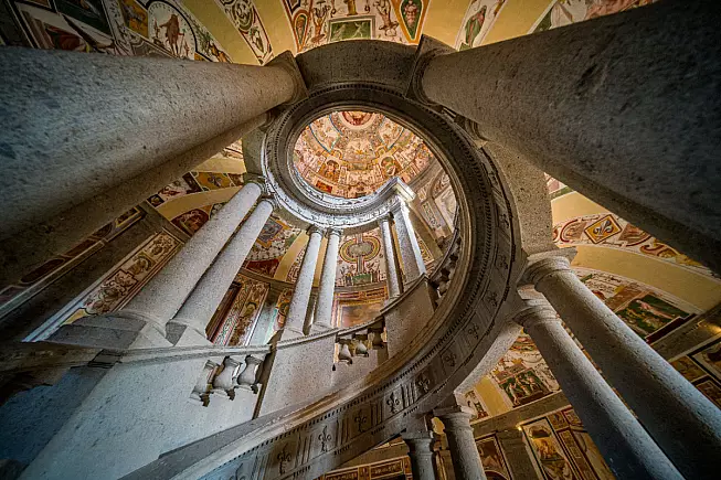 Scala Regia, Palazzo Farnese, Caprarola, Viterbo