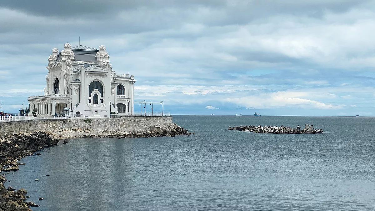 The Casino of Constanța, sul Mar Nero, Romania. Shutterstock_2634805857