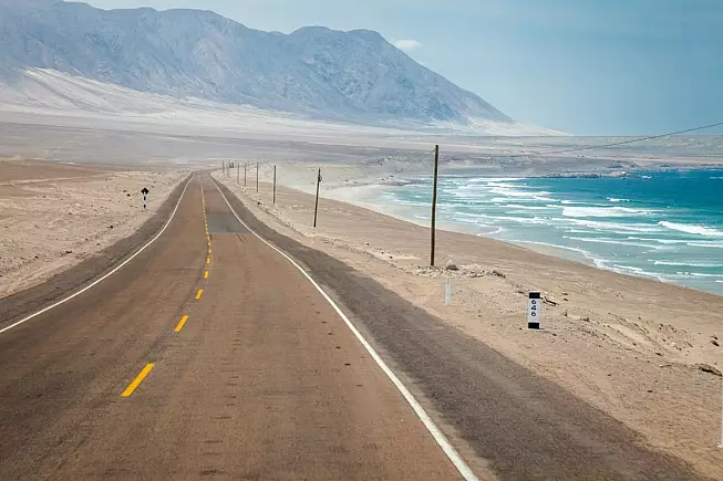 Panamericana strada, Perù. Shutterstock_315664817