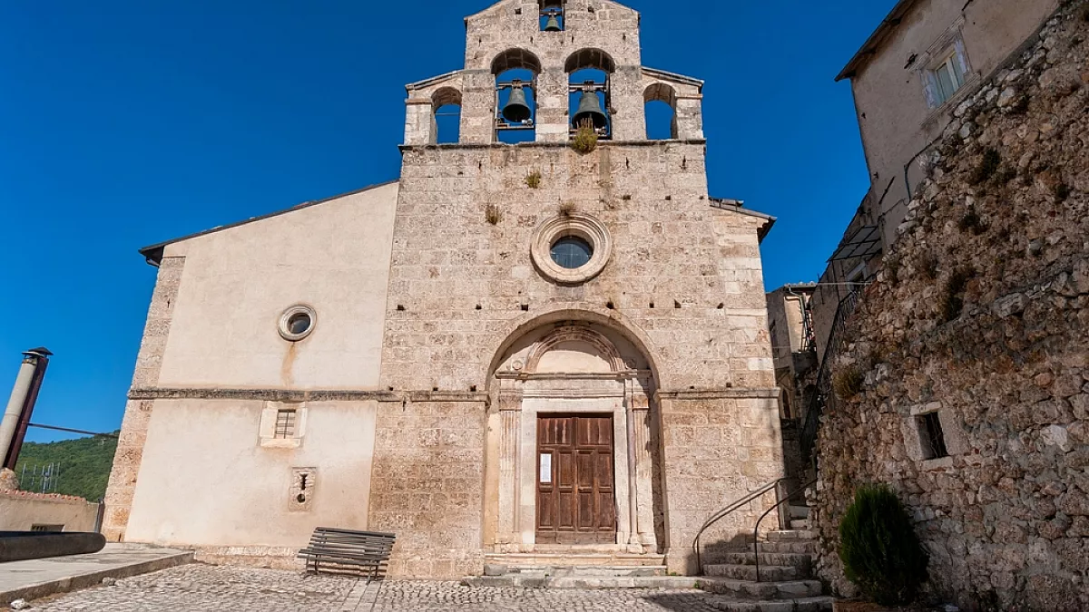 La Chiesa di San Giovanni Battista a Castelvecchio Calvisio