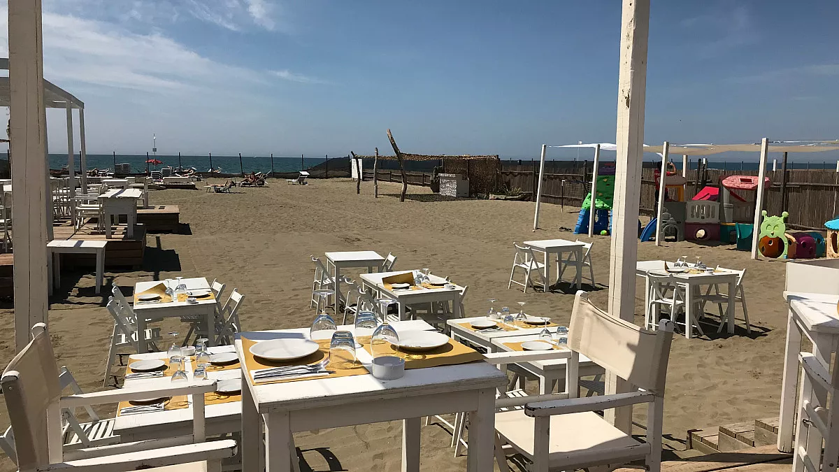 Fregene spiaggia. Shutterstock_1079072654