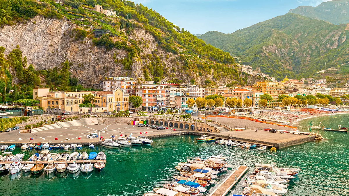 Maiori, Costiera Amalfitana, Campania. Shutterstock_2549337957