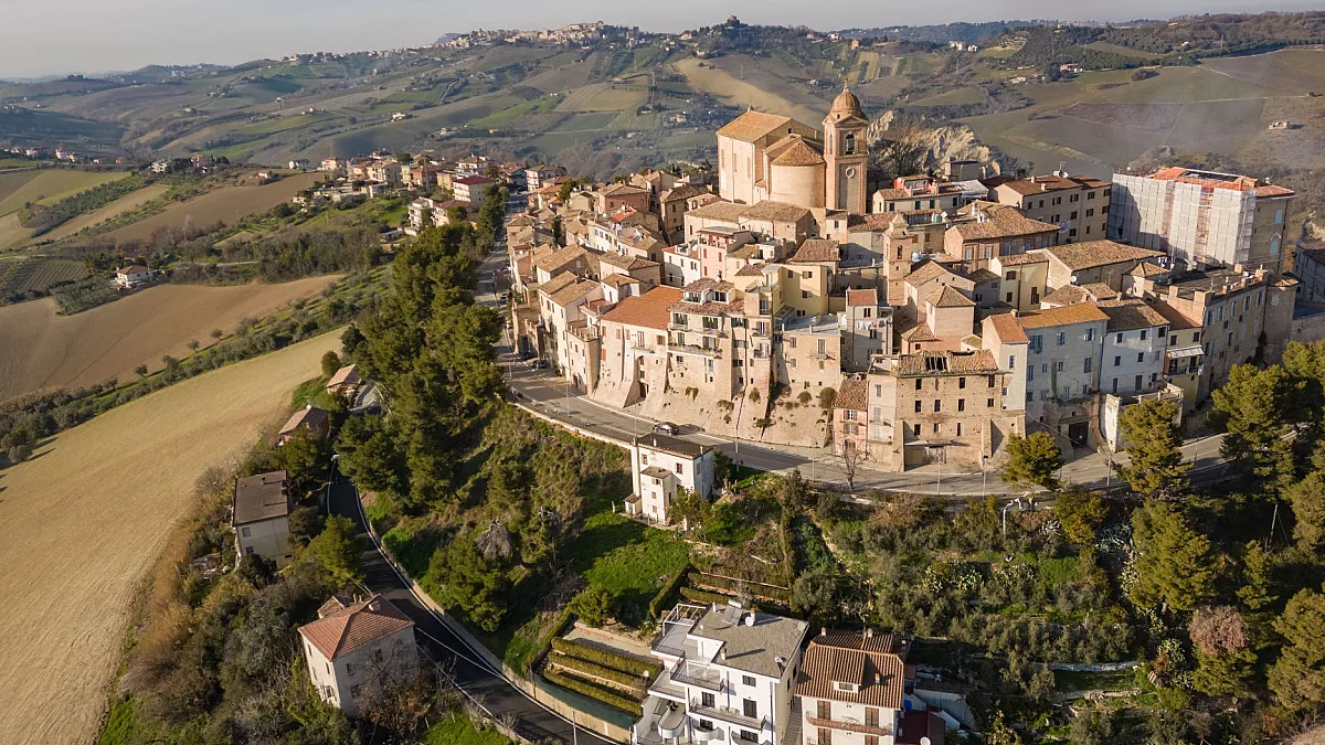 Monteprandone, Marche. Shutterstock_2260705529