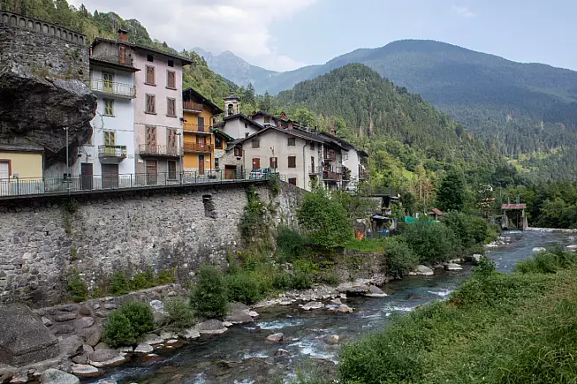 Orobie Bergamasche, Valle di Scalvia. Shutterstock_2644015817