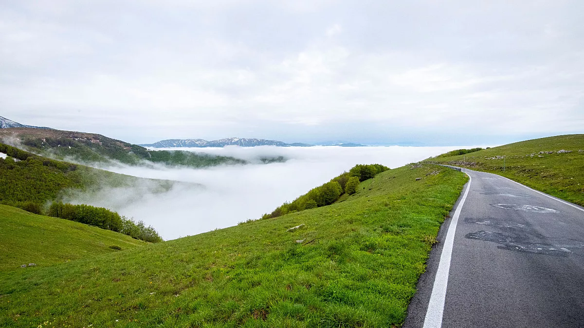 Passo Lanciano, Abruzzo. Shutterstock_2322589165