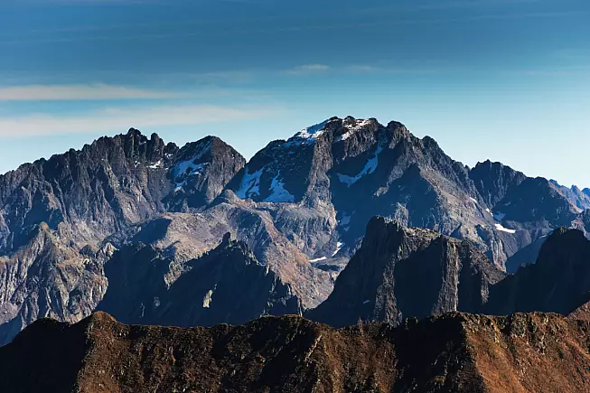 Pizzo Redorta, Orobie bergamasche. Shutterstock_2545976829