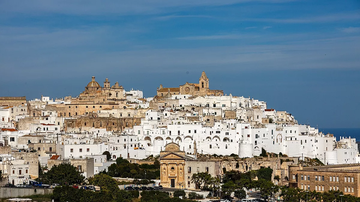 Castellaneta, vista panoramica sul paese vecchio