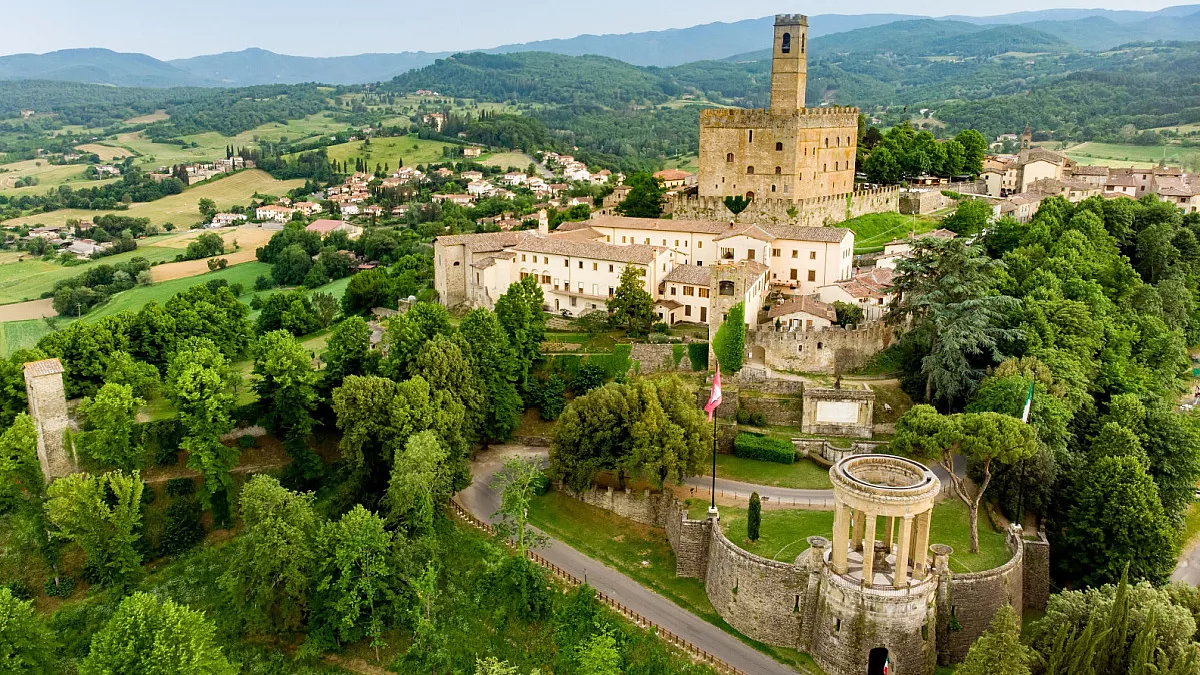 Bibbiena, Arezzo, Toscana. Shutterstock_2117368148