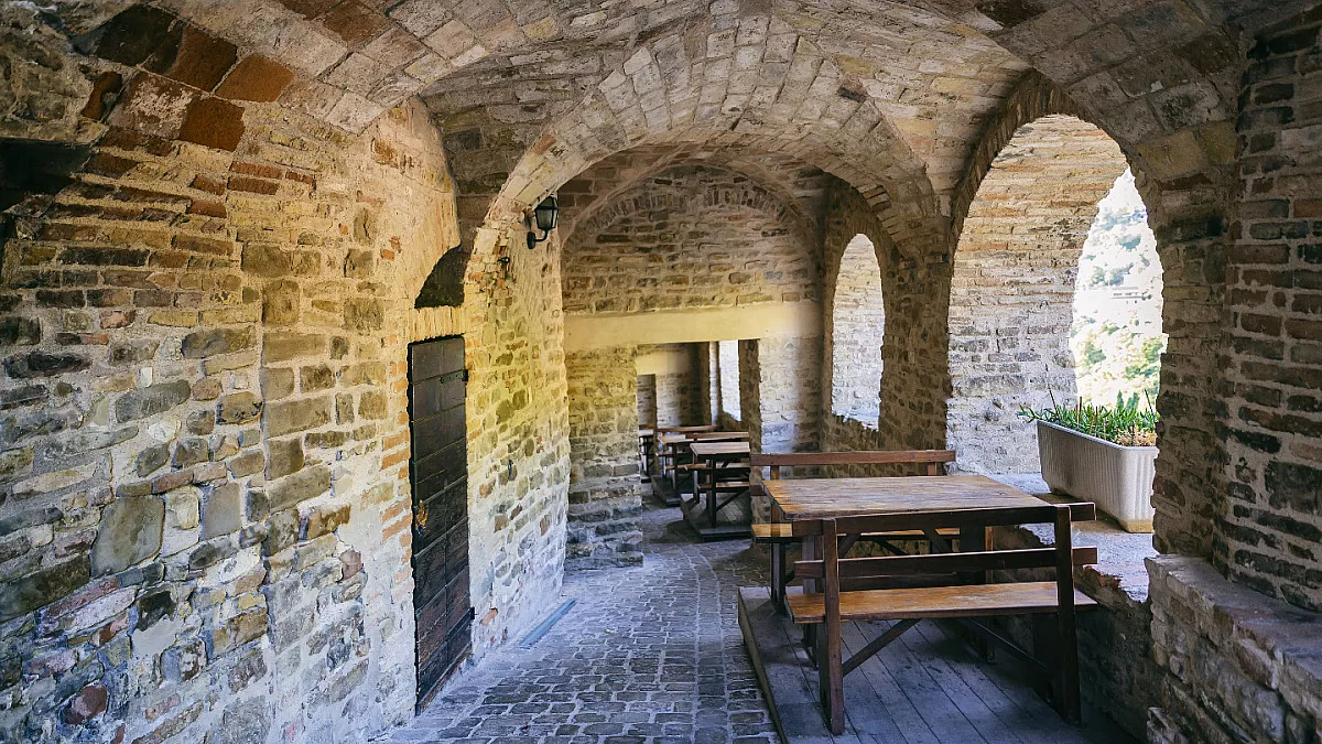Copertelle, Serra San Quirico, Ancona, Marche. Shutterstock_2148189019