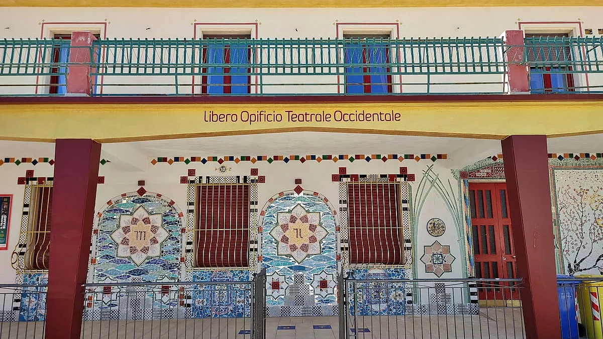 Il Teatro del Loto, a Ferrazzano. 