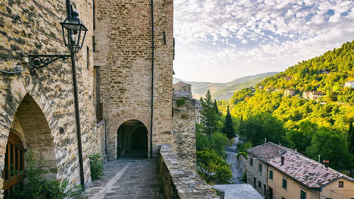 Serra San Quirico, Ancona, Marche. Shutterstock_2147768291