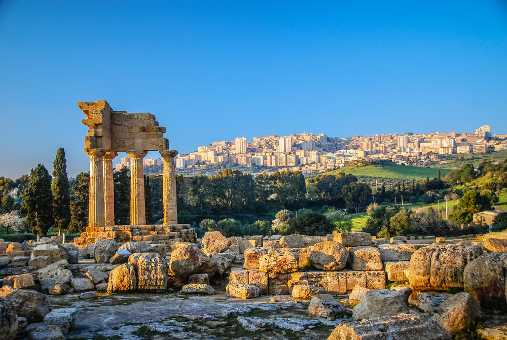 Agrigento, Sicilia in moto