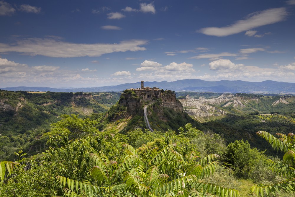 Civita di Bagnoregio, Via Francigena