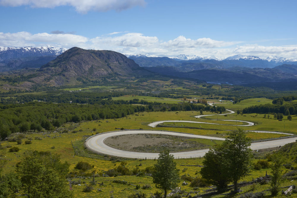 Carretera Austral, Ande