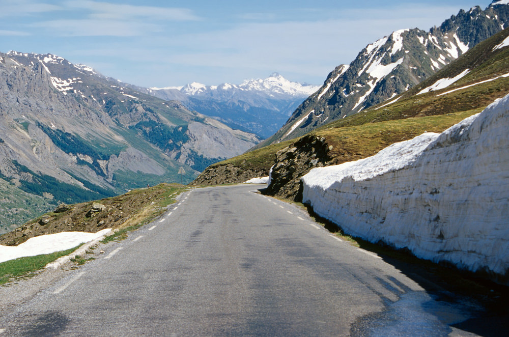 passi di montagna della provenza: Galibier