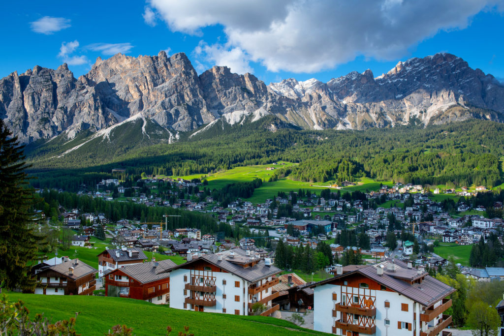 Sella di Dobbiaco. Cortina d'Ampezzo