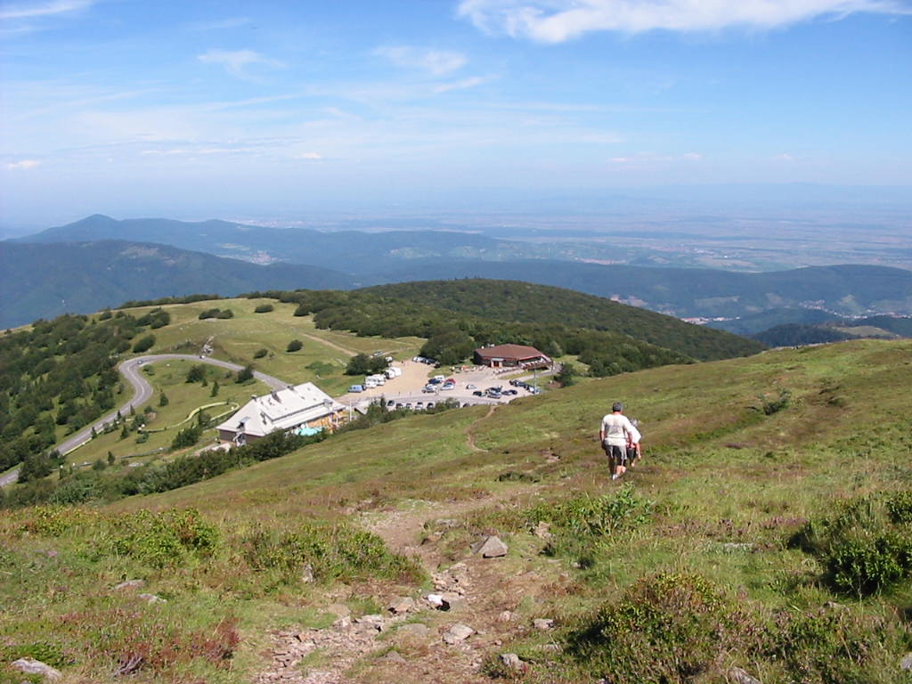 Col Du Grand Ballon In Moto Sui Monti Vosgi Trueriders
