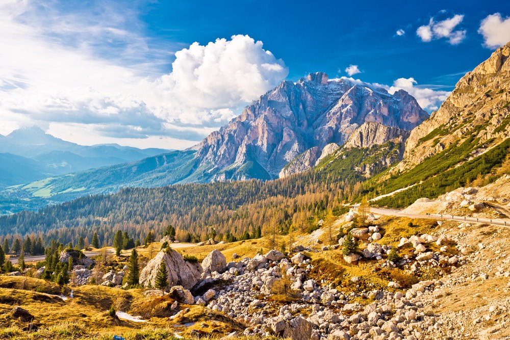 Passo Valparola in moto