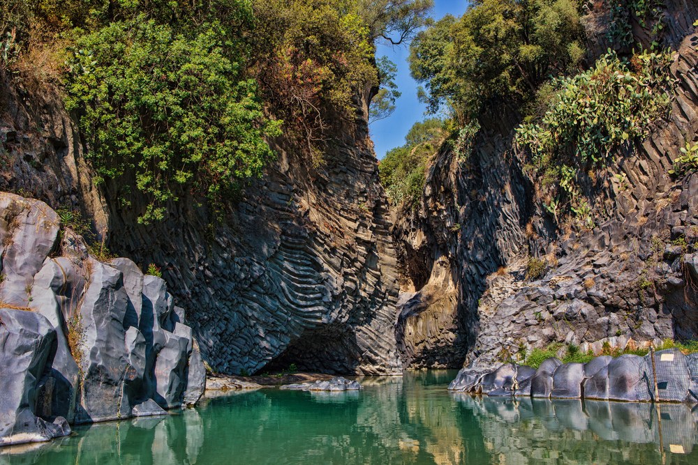 Gole dell'Alcantara, Sicilia