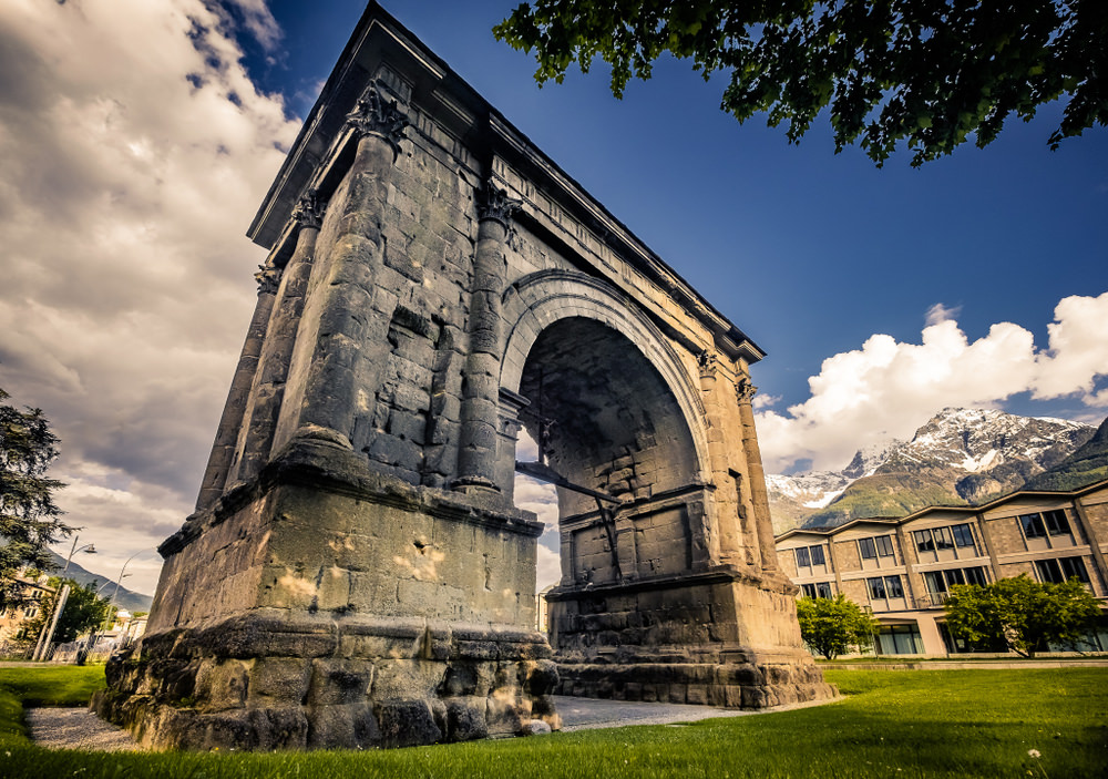 Strada dei Salassi, Aosta