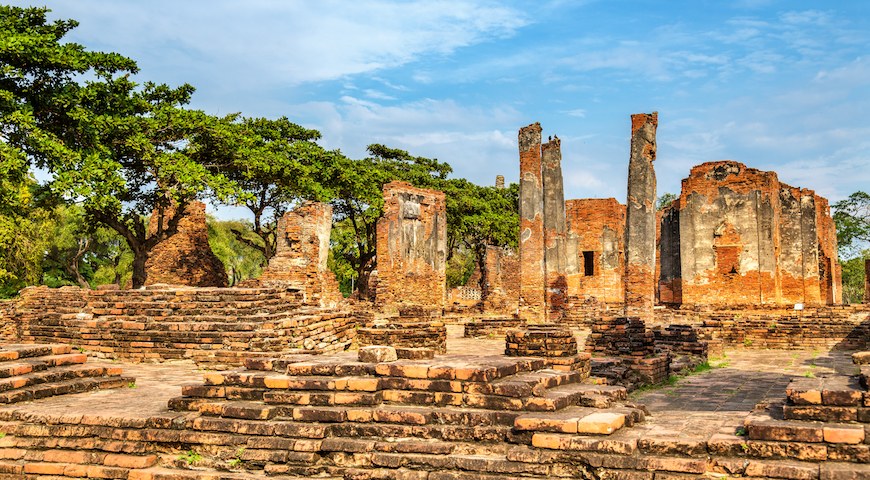 La Thailandia in moto: Ayutthaya