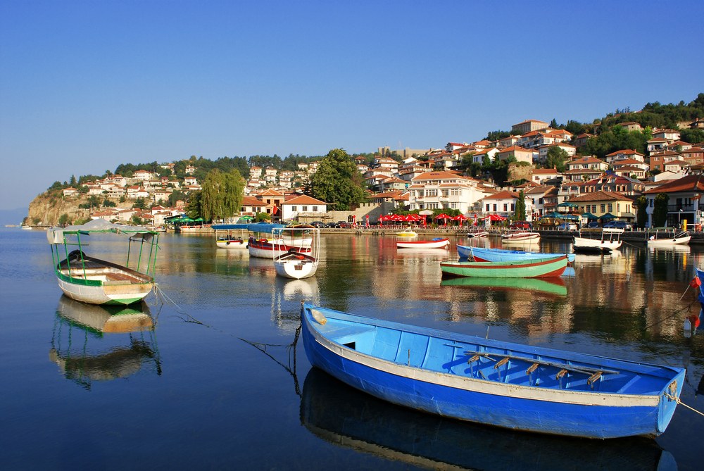 Lago di Ocrida, porto