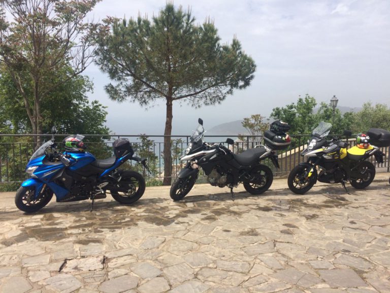 Moto sul Cilento