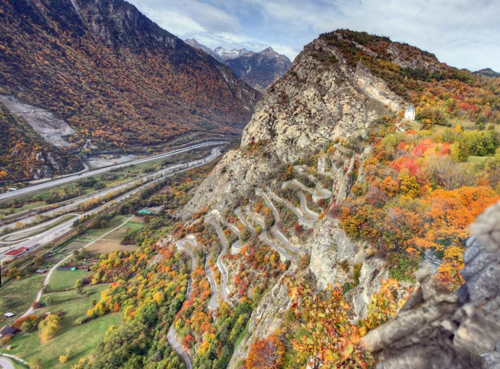 Salita Montvernier, Francia