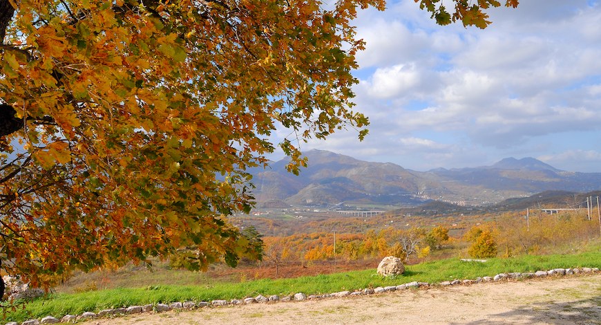 Parco Regionale dei Monti Picentini: paesaggi autunnali 