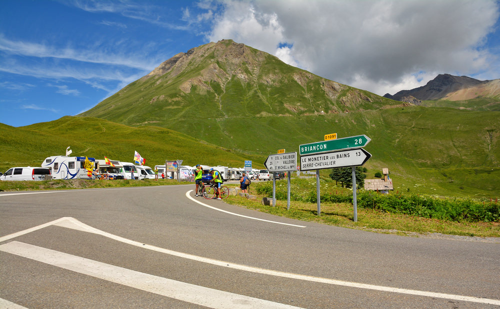 Lautaret, passi di montagna della provenza