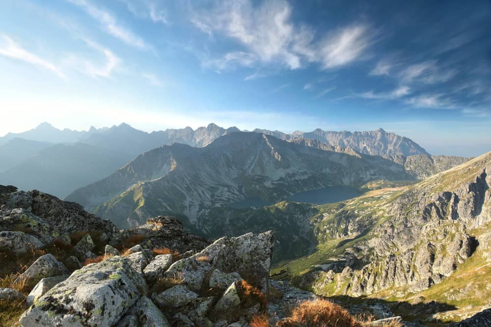 Monti Carpazi in Polonia su due