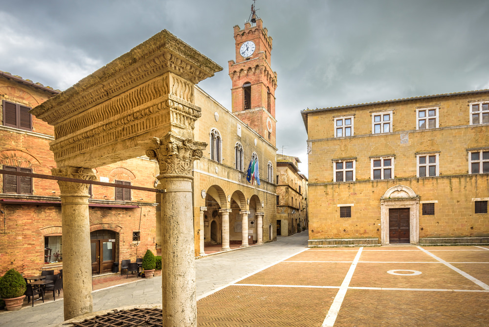 Toscana in moto. Pienza