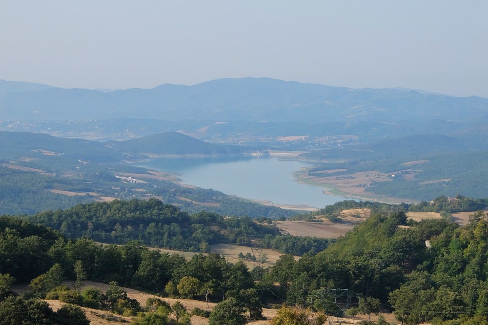 Lago Montedoglio, Valico dello Spino