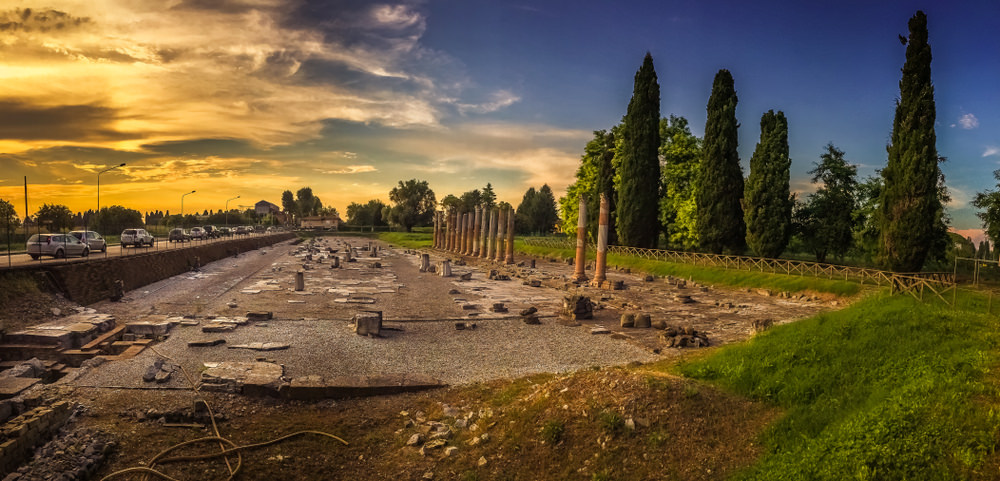 Aquileia, Foro romano