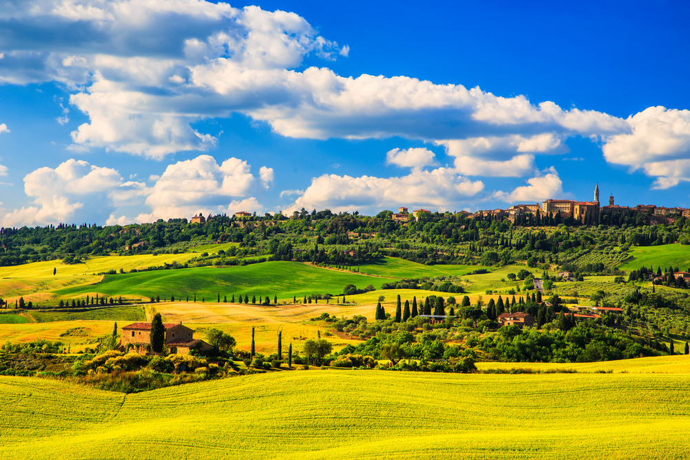 Val d'Orcia, Toscana