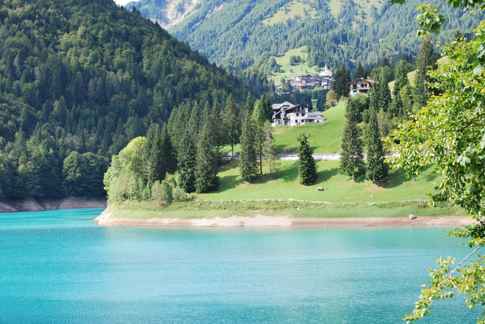 Forcella Lavardet, Lago di Sauris