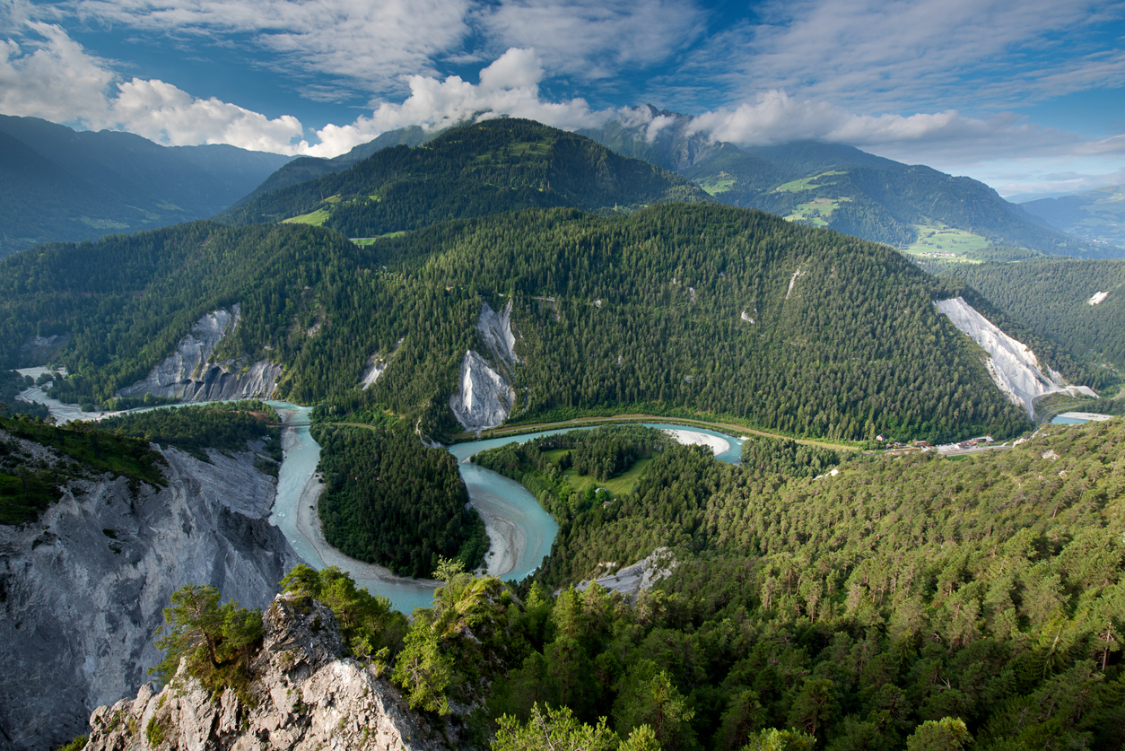 Ruinaulta View, Lenzerheide