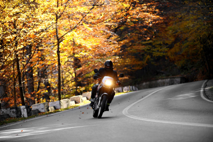 Viaggi in moto in autunno