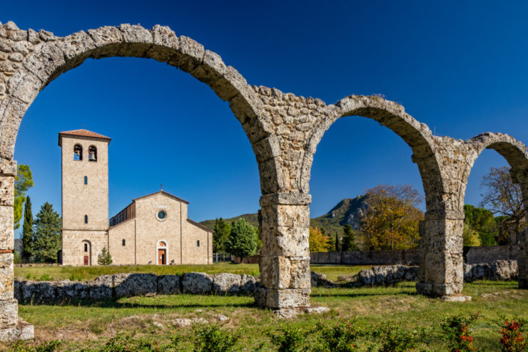 Castel San Vincenzo, il dell'abbazia TrueRiders