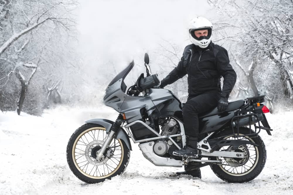 Piumino inverno moto