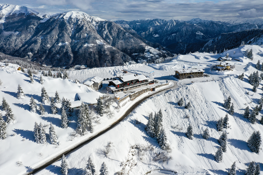 Passo Crocedomini inverno