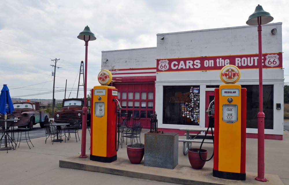 Route 66, Kan-O-Tex Service Station