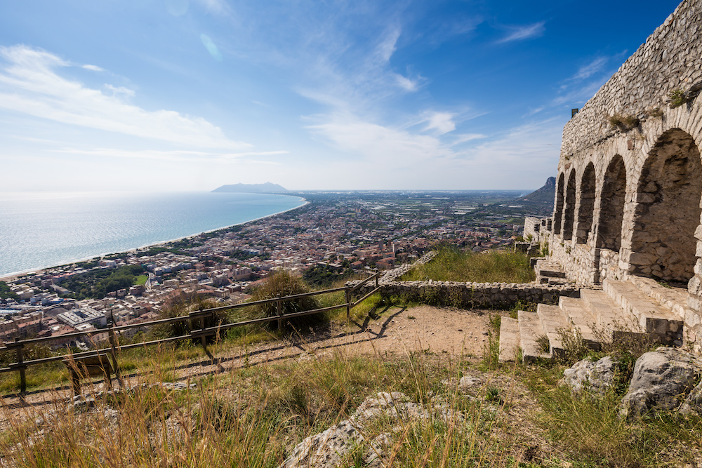 Tempio di Giove Anxur, Terracina