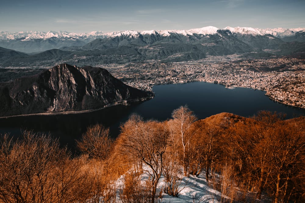 Balcone d'Italia inverno Lugano