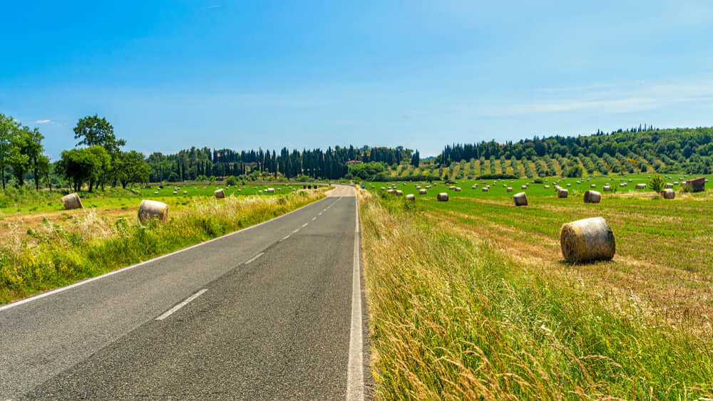 strade naked, Colline Metallifere