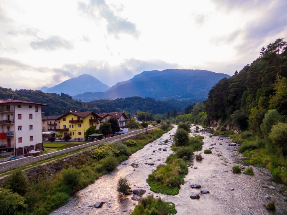 Bagni di Comano, fiume Sarca