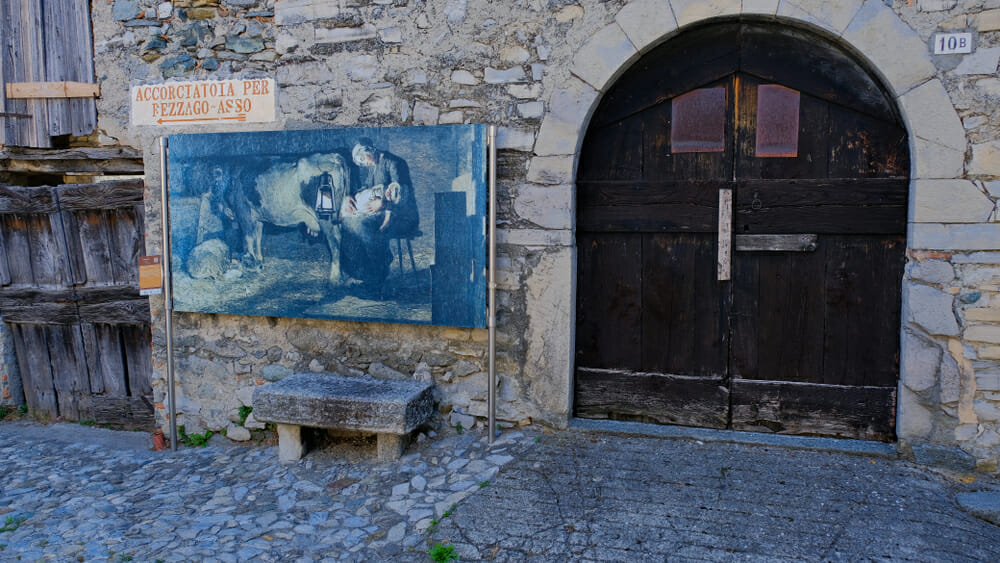 Caglio, quadro Giovanni Segantini