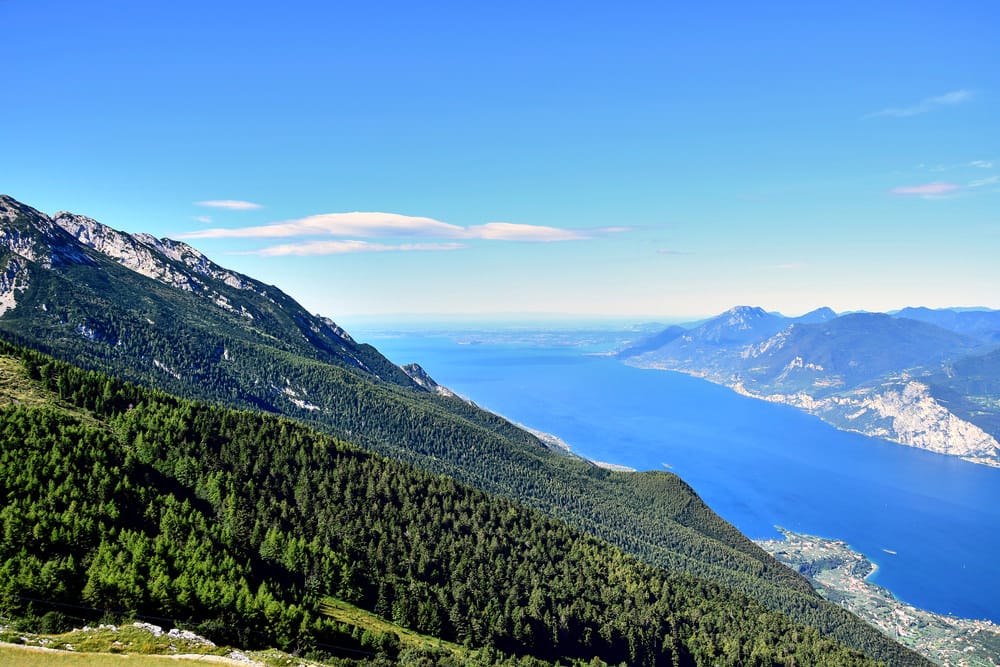 Monte Baldo, vista sul Garda